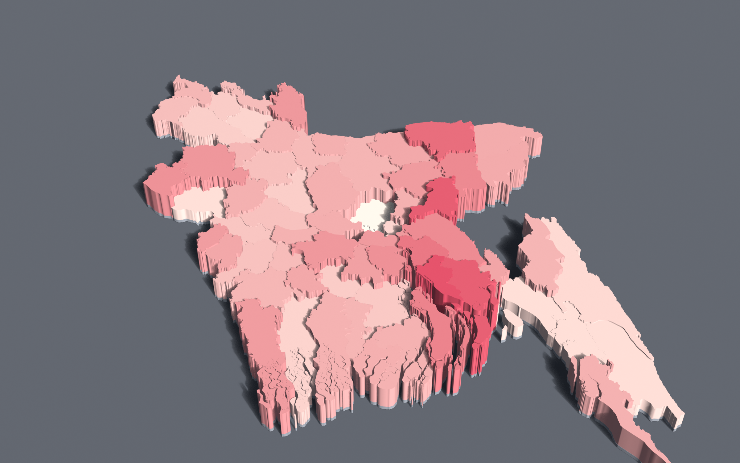 One in three young Bangladeshis is neither working nor learning, and the map says where